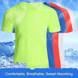 XDH1635 Factory Wholesale O-Neck Casual Unisex T-<b>Shirt</b> Quick Dry Polyester Breathable Gym Use Custom Logo Pattern Formal Style - Product Image 2