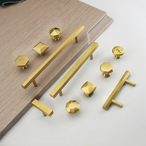 卸売カスタム中国真鍮ハンドルハードウェア家具キャビネットドアハンドル - Product Image 3