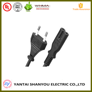 可定制电源线束EU2pin插头电源线 - Product Image 2