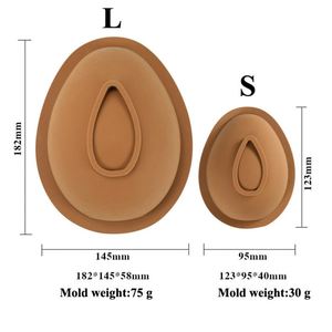 Molde de Silicona para Huevos de Pascua 3D, Grado Alimenticio, Antiadherente, Resistente al Calor, para Chocolate, Mousse, Pastel, Repostería, Velas, Jabón, Resina - Product Image 2