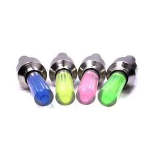 1 pièce Lampe LED étanche en plastique pour rayon de roue, alimentée par batterie, lumières décoratives pour vélo et moto, lumière de valve de vélo d'extérieur - Product Image 4