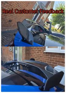 ปีกสปอยเลอร์หลังคาร์บอนไฟเบอร์แท้สไตล์ Mod สำหรับฮอนด้าซีวิค FL5 Type R Gen 11 <span class=keywords><strong>hatchback</strong></span> <span class=keywords><strong>2022</strong></span> - Product Image 4