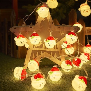 Yuyang 10 Led Christmas 1.5m <b>Light</b> Santa Decoration Christmas <b>String</b> <b>Lights</b> for Holidays Battery Version - Product Image 5