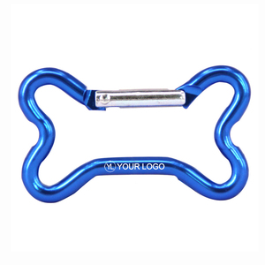 Mosquetón <span class=keywords><strong>de</strong></span> Aluminio con Forma <span class=keywords><strong>de</strong></span> Hueso <span class=keywords><strong>de</strong></span> Perro y Logotipo Personalizado, Clip Metálico para Llavero con Gancho <span class=keywords><strong>de</strong></span> Resorte para Promociones <span class=keywords><strong>de</strong></span> Eventos - Product Image 1