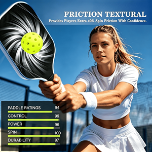 Fiberglass Pickleball Paddles Set with Pickleball Bag and Balls Complete Pickleball Equipments for Training - Product Image 5