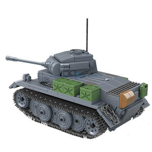 รายละเอียดสูง pz.kpfw.ii ausf. ของเล่นโมเดลรถถังทหารของเล่นสำหรับเด็กผู้ชาย & เด็ก - Product Image 2