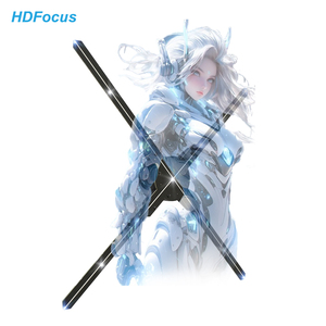 Tốt nhất bán ảo 3D Holographic chiếu 3D Fan cho quảng cáo hiển thị Ba Chiều LED ba chiều - Product Image 1