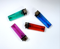 Briquet à Gaz Rechargeable Personnalisé avec Logo sur Mesure, Multicolore, Vente Chaude