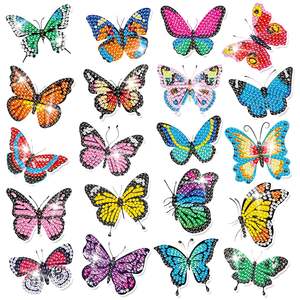 Autocollants acryliques mignons en vinyle, lot de 60 pièces, sac à dos drôle, insigne de revers, ensemble de différentes phrases, étanche et écologique - Product Image 5