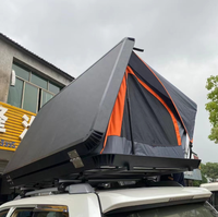 Tente de toit rigide en alliage d'aluminium LLOYDBERG, tente de camping imperméable pour 4x4, SUV, tout-terrain, tente de toit de voiture avec échelle