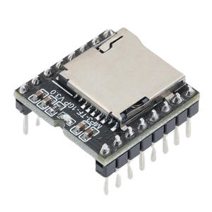 DFPlayer Mini lecteur MP3 Module V3.0 16P TF carte U disque <span class=keywords><strong>DF</strong></span> lecteur Audio carte de Module vocal - Product Image 6