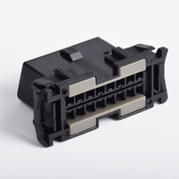 Conector de Diagnóstico Automotriz OBDII de 16 Pines Hembra de Alta Calidad