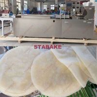 Tortilla entièrement automatique faisant la machine chapati/paratha/roti/lavash/pain plat/coquille de taco faisant la machine