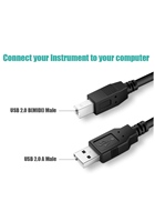 Câble USB A mâle vers B Cabletolink 480 Mbps pour imprimante et instruments