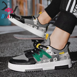 Nouvelles chaussures décontractées pour hommes, baskets basses inspirées de l'anime, légères et respirantes avec doublure en maille pour le printemps, l'automne et l'hiver - Product Image 4