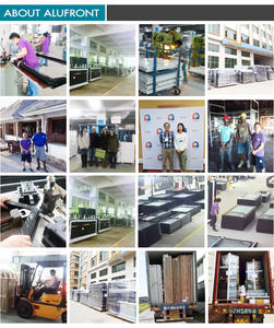 Nero cornice di fabbrica windowpane griglia modello di stile industriale fisso camera pannello divisorio partizione pannelli. - Product Image 4