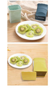 Nouvel Éminceur Rapide Manuel de Fruits et Légumes avec Plaque Poussoir, Coupe-Gobelet Portable, Outil de Tranchage pour Bananes et Fraises, pour la Cuisine (Vente en Gros) - Product Image 6