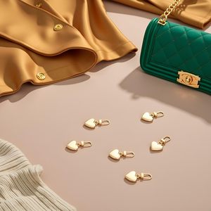 Pc Gold Journey Studio Heart Shaped Zipper Pull Replacement Metal Zipper Backpack Zippers Mend Fixer Repair For Coats <b>Jackets</b> Pa - Product Image 4