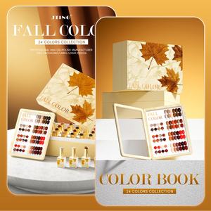 JTING - Juego de Esmaltes de Uñas en Gel de Última Tendencia en Colores Otoñales, Colección de 24 Colores, Esmalte de Uñas en Gel OEM/ODM, Juego de Esmaltes de Uñas Personalizados con Colores a Elección - Product Image 5