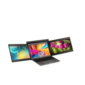 Fábrica OEM/ODM Dupla tela tripla portátil externo laptop tela 1080P monitor LCD com Tipo C 13.3 polegada monitores lcd