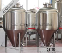 Cuve de fermentation à double enveloppe conique pour fermenteur de bière 300L