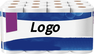 Henrich Papier toilette standard 1 plis en pâte de bois vierge, doux, absorbant, jetable et lavable, fabriqué en Chine - Product Image 6