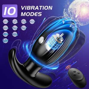 Vibrador Anal con Control Remoto, 10 Modos de Vibración y 3 Modos de Pulsación - Product Image 2