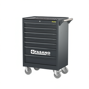 Fasano Tools 7 <b>Drawer</b> Rolling Tool Cabinet Steel Heavy Duty <b>Workshop</b> Storage Cart - Product Image 2