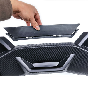 Welta Nouveau Spoiler de Pare-chocs Arrière de Voiture, Protection, Cache, Kit Carrosserie Sport pour City RS Edition Hatchback 2020-2025, Fixation par Boulons - Product Image 3