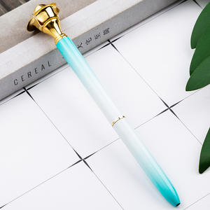 Bolígrafo de punta redonda de 1.0 mm, diseño de flor metálica, regalo popular para chicas, gran venta - Product Image 1