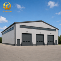 Structure en acier durable sur mesure pour entrepôt, charpente métallique préfabriquée résistante aux intempéries, atelier, garage, bâtiment de stockage