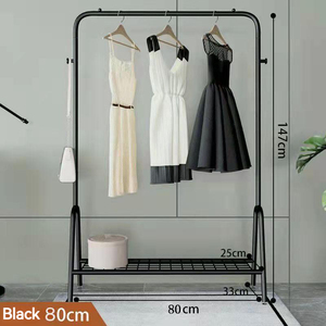 Fashion Light Luxury <b>Standing</b> <b>Coat</b> Rack 80*33*147cm Bedroom Modern Gold <b>Coat</b> Rack - Product Image 1