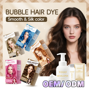Fabricant OEM Vente en gros Couleur de cheveux en <span class=keywords><strong>mousse</strong></span> végétale naturelle Shampooing Colorant à bulles Colorant rapide multicolore pour cheveux - Product Image 3