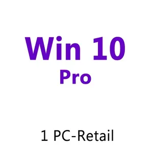 Win 10 פרו מפתח רישיון 100% באינטרנט להפעיל Win 10 פרו מפתח Win 10 pro 1PC תוכנה