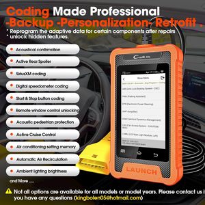 Magazzino ue 2025 lanciare CRE per <span class=keywords><strong>BMW</strong></span> sistema completo di diagnosi macchina per auto professionale OBD2 lettore di codici Automotive - Product Image 4