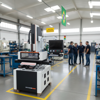 Machine de perçage CNC à grande vitesse Jiangsu Taizhou Jieyue CNC350 pour petits trous, commande PLC, garantie 2 ans