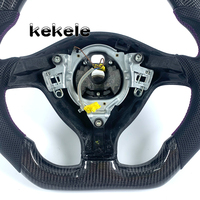 Volante de Fibra de Carbono para Volkswagen MK4 Golf 4, Compatible con Bora Jetta4 Passat B5 R32, Base Plana, Alta Calidad, Personalizable