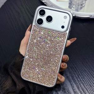 Coque de téléphone élégante et scintillante pour iPhone 13-17 Pro Max, motif losanges, antichoc, protection anti-rayures, vente en gros - Product Image 4