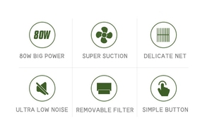 Powerful Nail Dust Collector for Manicure Big Capacity Nail Supplies - Product Image 4
