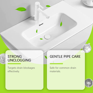 JAKEHOE Polvere Detergente per Scarichi e Fognature - Dissolvente per Grasso, Previene gli Ostruzioni, Confezione in Bottiglia e Scatola - Product Image 4