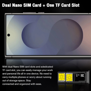 Smartphone Android S25 Ultra 2025 <span class=keywords><strong>Nuovo</strong></span>, 7.3 Pollici, 5G, Dual SIM, 16GB+1TB Memoria, 108MP, Versione Globale Sbloccata, Vendita all'Ingrosso - Product Image 5