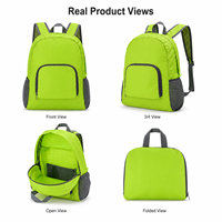 Sac à dos de randonnée portable et pliable 20L, étanche, avec logo personnalisé, pour voyage en extérieur, léger et décontracté – Nouveauté 2026, Offre Spéciale