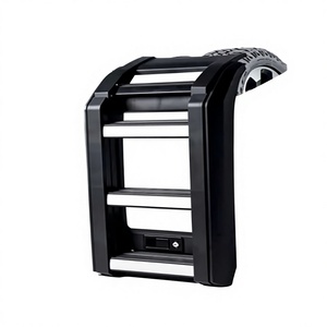 Parachoques Lateral para Techo de <span class=keywords><strong>Defender</strong></span> 90/110 Van L663 2020-2024, de Aleación de Aluminio, Estilo Deportivo, Accesorios para Escalón de Ventana Lateral, Fácil Instalación - Product Image 3