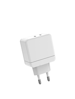Cargador de Pared Portátil Tipo 2c con Enchufe Europeo, 2 Puertos USB-C PD para Teléfono Móvil, Buena Venta