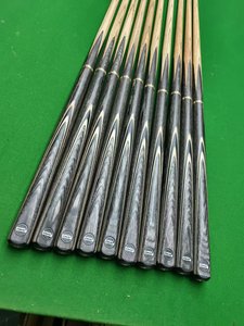 Venta al por mayor 57 ''Ash Wood Carbon Cue Stick 3/4-PC Billiard Snooker con junta <span class=keywords><strong>de</strong></span> latón Buena relación calidad-precio para jugadores <span class=keywords><strong>de</strong></span> <span class=keywords><strong>billar</strong></span> - Product Image 3