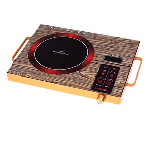 Plaque chauffante électrique à un brûleur, plaque chauffante en cristal noir, cuisinière infrarouge - Product Image 3