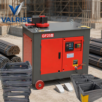 Cintreuse de barres d'armature CNC Série GF avec moteur en cuivre 3KW pour le marché de la construction du Moyen-Orient et d'Asie du Sud-Est