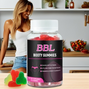 Gomitas Veganas para Glúteos y Caderas Chinaherb, Nuevo Sabor Explosivo, Vitaminas para la Belleza de Adultos, Dosis en Gomitas - Product Image 2