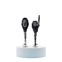 Moteur hors-bord à essence Zodiac 12HP, neuf, démarrage manuel, robuste, arbre court, 4 temps, 2 cylindres, 246cc, KT19, commande par timon pour