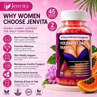 Gummies aux fruits sans sucre pour la beauté, à base de plantes, pour femmes, OEM, export transfrontalier, 90 gummies